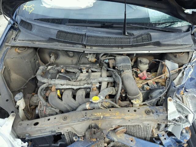 JTDBT123710196324 - 2001 TOYOTA ECHO BLUE photo 7