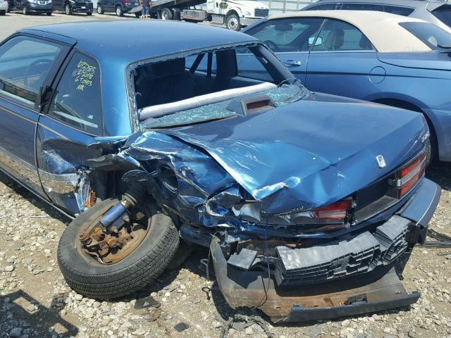 2G4WB14TXL1414079 - 1990 BUICK REGAL CUST BLUE photo 9