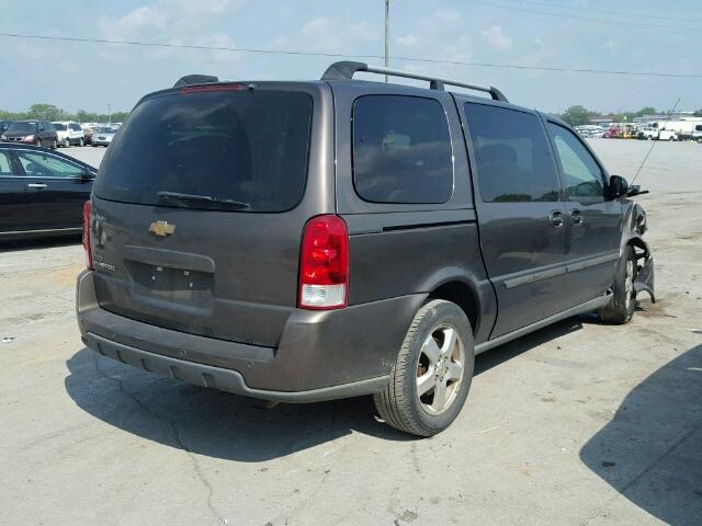 1GNDV331X8D138052 - 2008 CHEVROLET UPLANDER L 棕色 照片 4