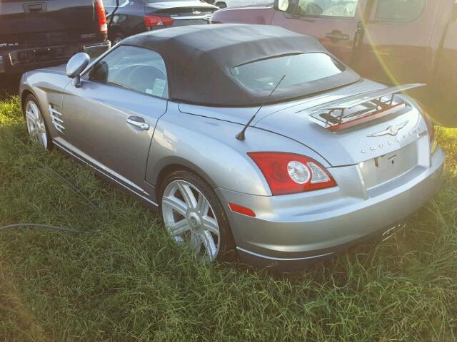 1C3AN65L55X040329 - 2005 CHRYSLER CROSSFIRE SILVER photo 3