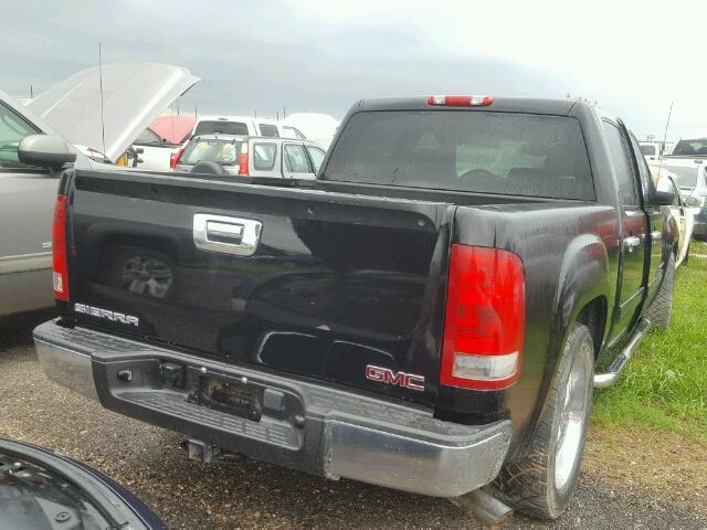 3GTEC13C88G249579 - 2008 GMC SIERRA C15 BLACK photo 4