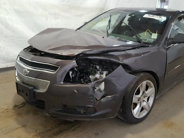 1G1ZB5E17BF228070 - 2011 CHEVROLET MALIBU LS შავი ფოტო 9