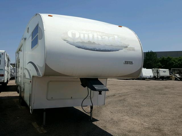 4YDF28F225G915407 - 2005 KEYSTONE OUTBACK WHITE photo 1