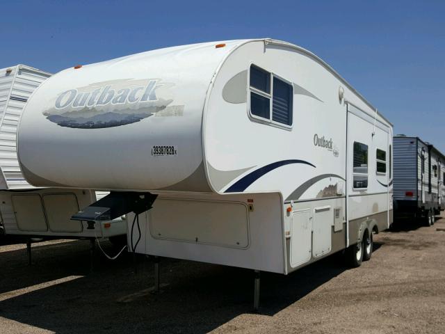 4YDF28F225G915407 - 2005 KEYSTONE OUTBACK WHITE photo 2