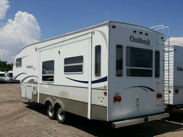 4YDF28F225G915407 - 2005 KEYSTONE OUTBACK WHITE photo 3