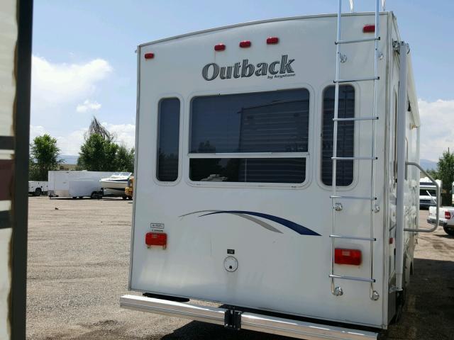 4YDF28F225G915407 - 2005 KEYSTONE OUTBACK WHITE photo 4