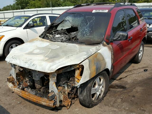 KNDJF724987550442 - 2008 KIA SPORTAGE L BURN photo 2