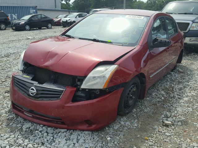 3N1AB6AP1BL669416 - 2011 NISSAN SENTRA 2.0 RED photo 2