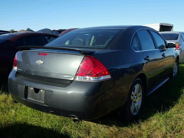 2G1WG5E30C1259143 - 2012 CHEVROLET IMPALA LT GRAY photo 4