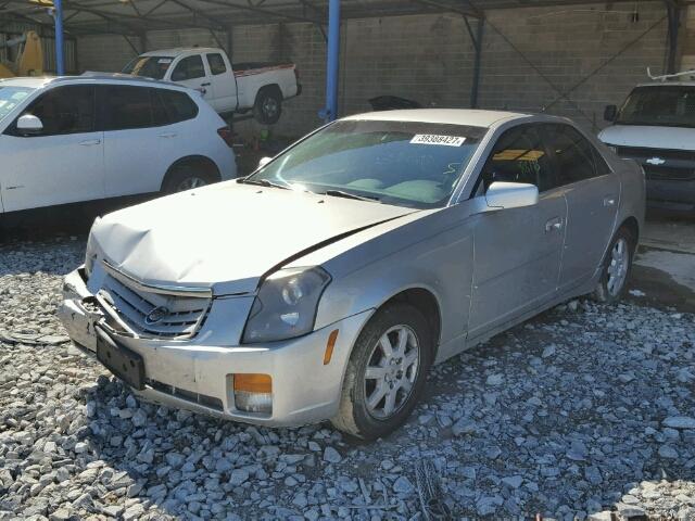 1G6DM57T670196767 - 2007 CADILLAC CTS SILVER photo 2