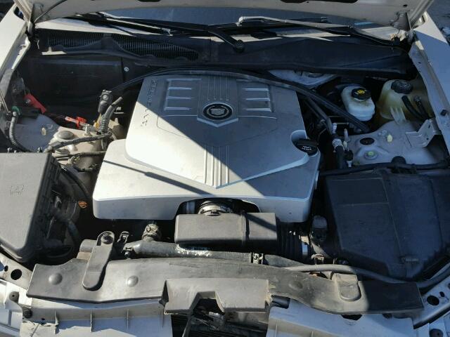 1G6DM57T670196767 - 2007 CADILLAC CTS SILVER photo 7