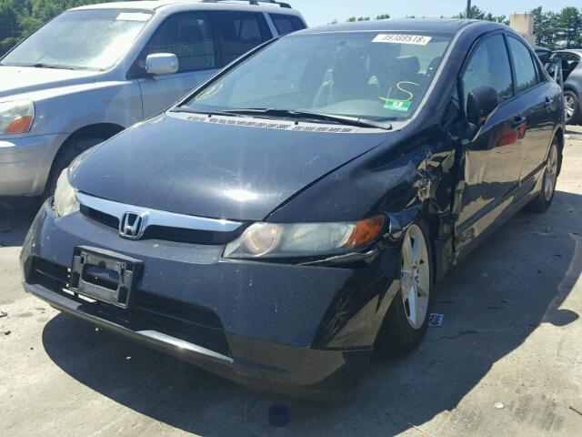 1HGFA16938L026963 - 2008 HONDA CIVIC EXL 黑色 照片 2