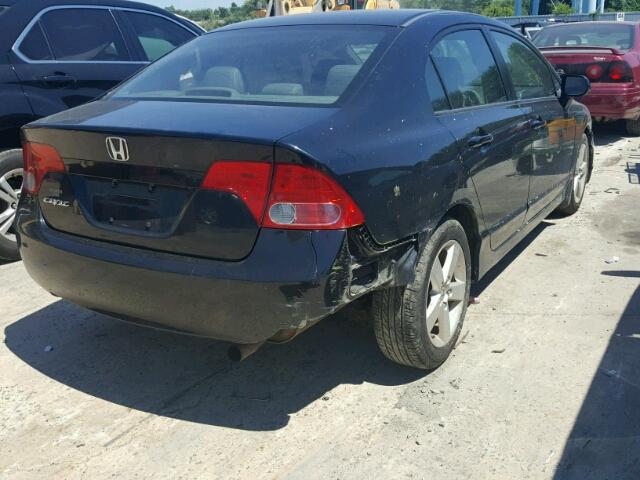 1HGFA16938L026963 - 2008 HONDA CIVIC EXL 黑色 照片 4