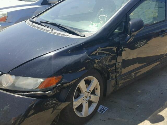 1HGFA16938L026963 - 2008 HONDA CIVIC EXL 黑色 照片 9