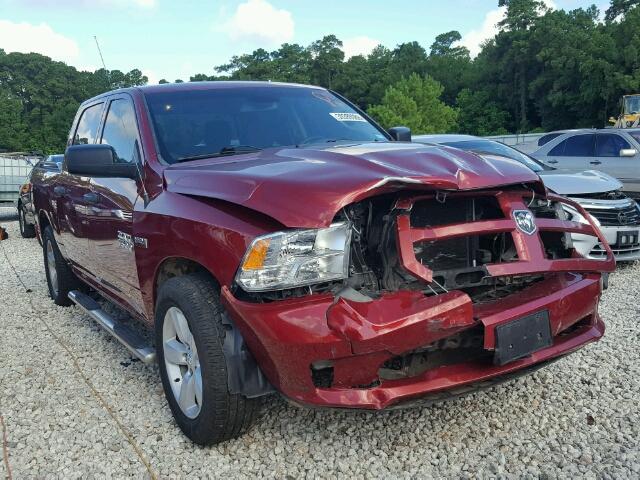 1C6RR6KT2ES435600 - 2014 RAM 1500 ST MAROON photo 1