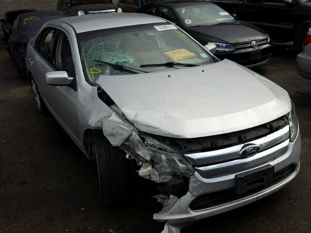 3FAHP0HA2CR296628 - 2012 FORD FUSION SE SILVER photo 1