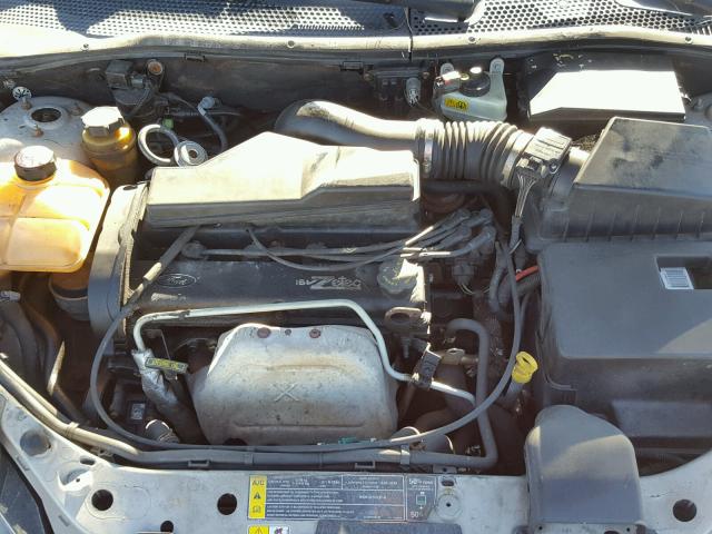 1FAHP3839YW165753 - 2000 FORD FOCUS ZTS GRAY photo 7