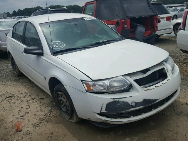 1G8AJ55F77Z140672 - 2007 SATURN ION LEVEL WHITE photo 1