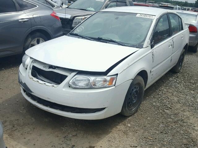 1G8AJ55F77Z140672 - 2007 SATURN ION LEVEL WHITE photo 2