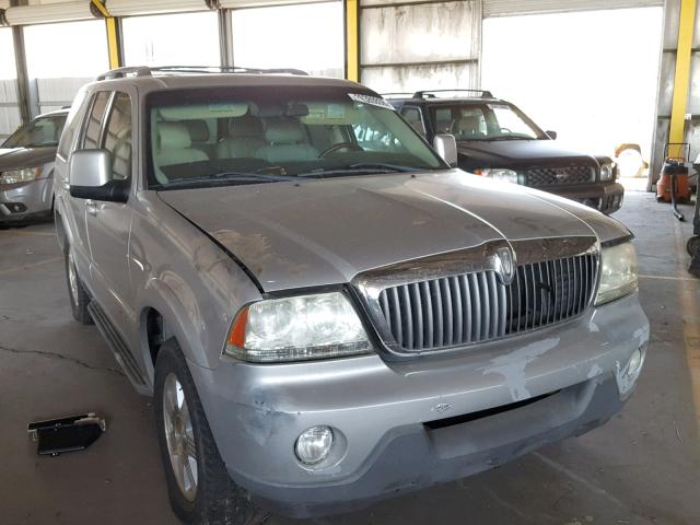 5LMEU78H63ZJ00691 - 2003 LINCOLN AVIATOR SILVER photo 1