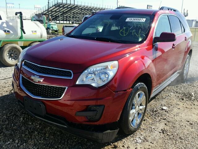 2GNALDEK6C6229105 - 2012 CHEVROLET EQUINOX LT BURGUNDY photo 2