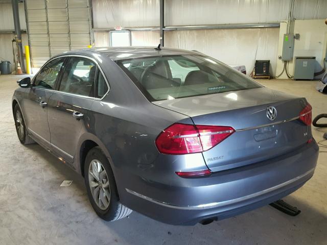 1VWAT7A30GC018372 - 2016 VOLKSWAGEN PASSAT R-L 灰色 照片 3