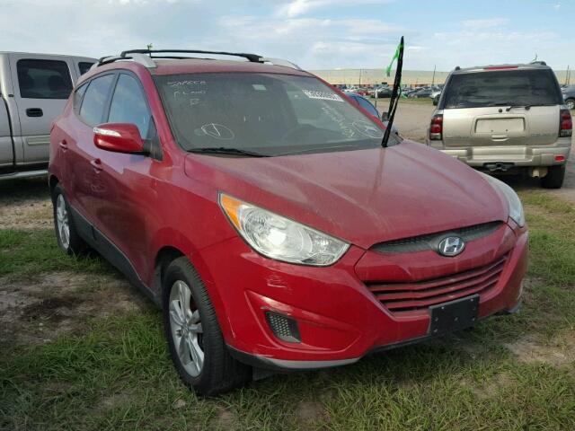 KM8JU3AC6CU483148 - 2012 HYUNDAI TUCSON RED photo 1