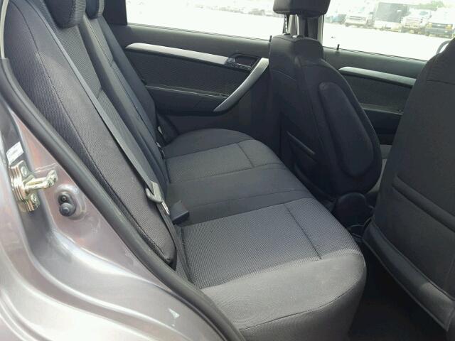 KL1TD5DE3AB093467 - 2010 CHEVROLET AVEO LS GRAY photo 6