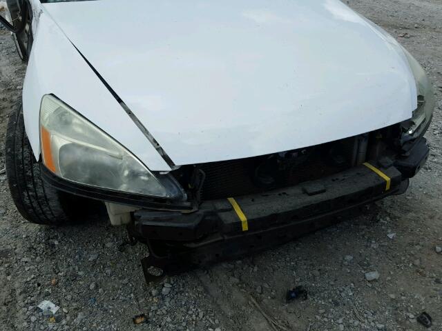 1HGCM66505A071712 - 2005 HONDA ACCORD EX WHITE photo 10