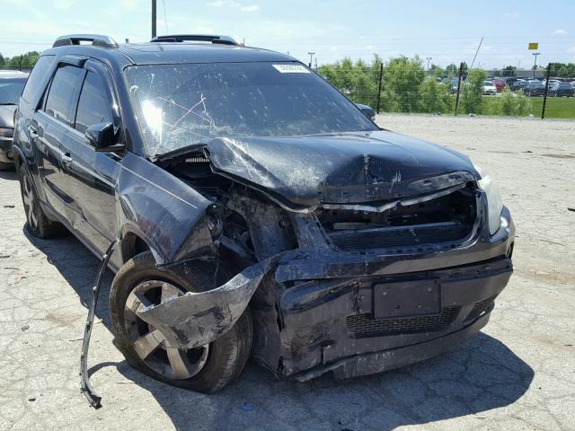 1GKEV33D69J170155 - 2009 GMC ACADIA SLT შავი ფოტო 1