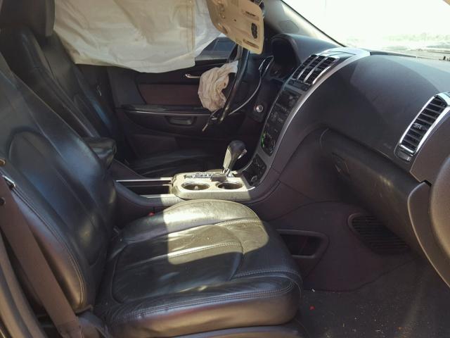 1GKEV33D69J170155 - 2009 GMC ACADIA SLT შავი ფოტო 5