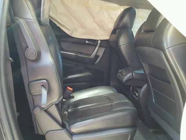 1GKEV33D69J170155 - 2009 GMC ACADIA SLT შავი ფოტო 6