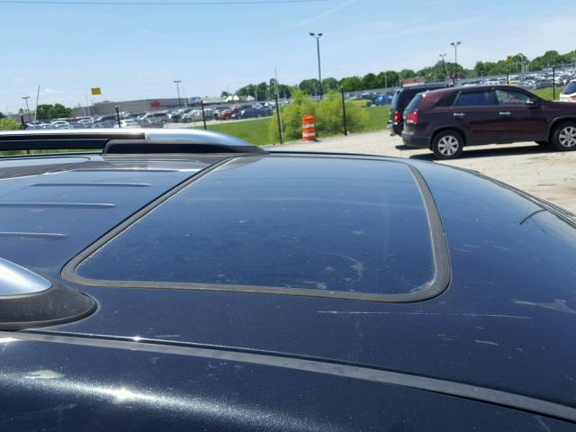 1GKEV33D69J170155 - 2009 GMC ACADIA SLT შავი ფოტო 9