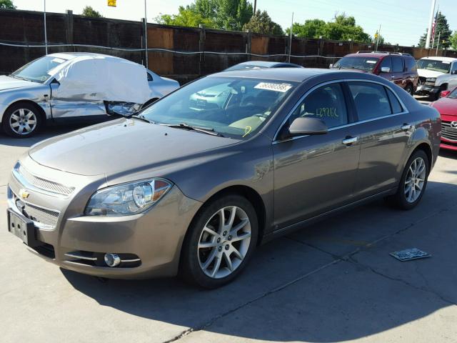 1G1ZE5E72AF114939 - 2010 CHEVROLET MALIBU LTZ 棕色 照片 2
