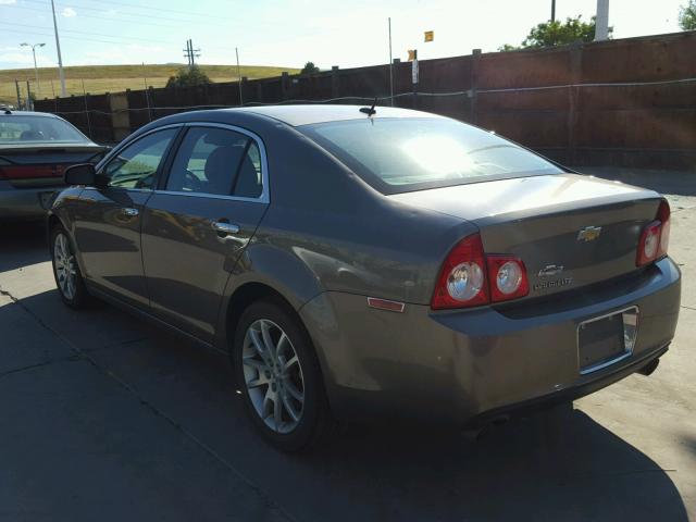 1G1ZE5E72AF114939 - 2010 CHEVROLET MALIBU LTZ 棕色 照片 3