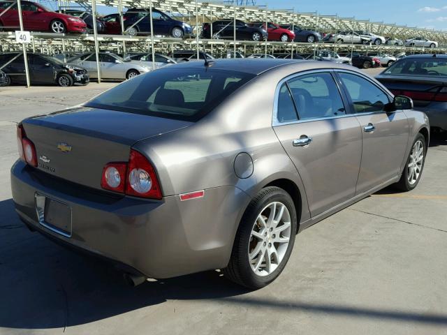 1G1ZE5E72AF114939 - 2010 CHEVROLET MALIBU LTZ 棕色 照片 4