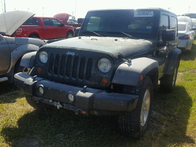 1J4AA2D10BL512370 - 2011 JEEP WRANGLER S GREEN photo 2