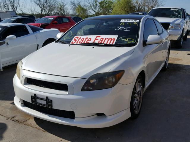 JTKDE177270208699 - 2007 TOYOTA SCION TC 白色 照片 2
