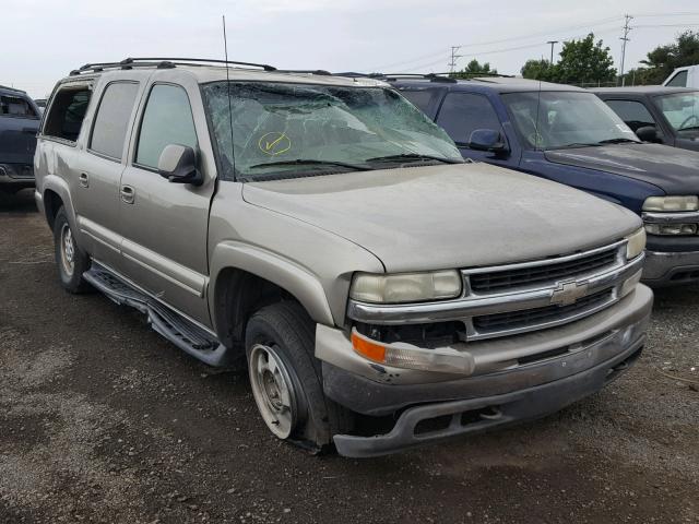 3GNEC16T12G189087 - 2002 CHEVROLET SUBURBAN GRAY photo 1