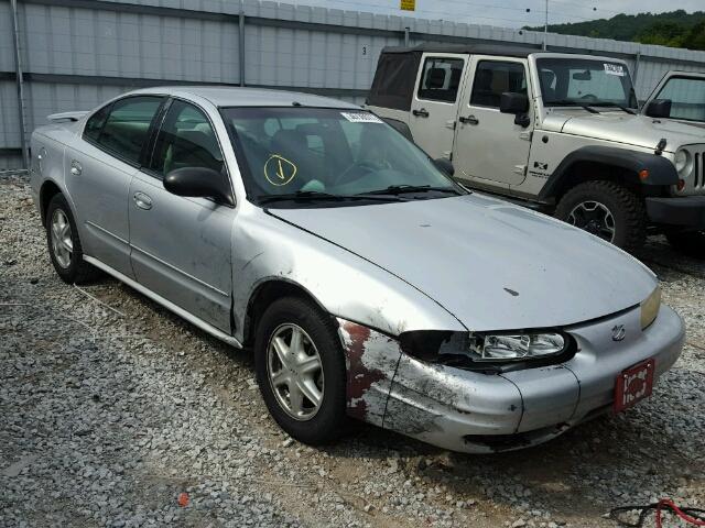 1G3NL52F24C168710 - 2004 OLDSMOBILE ALERO GL SILVER photo 1