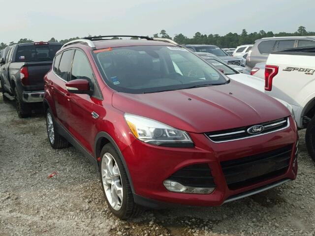 1FMCU0J9XDUB54577 - 2013 FORD ESCAPE RED photo 1