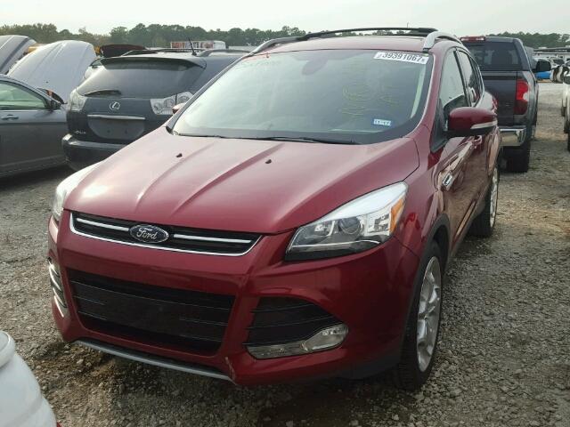 1FMCU0J9XDUB54577 - 2013 FORD ESCAPE RED photo 2