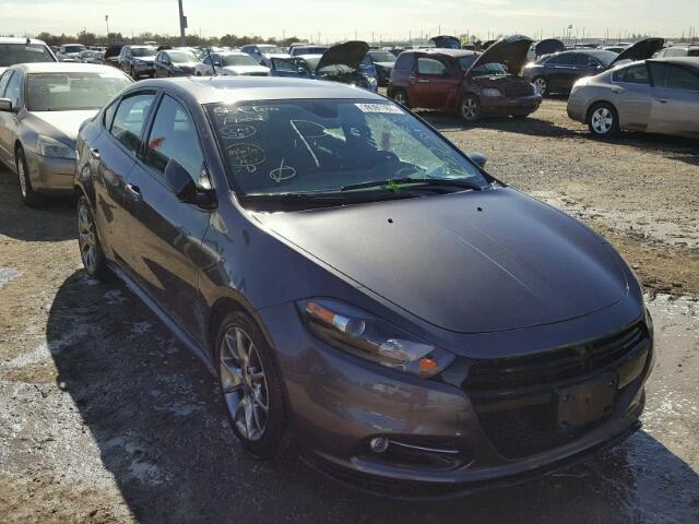 1C3CDFBB8FD174679 - 2015 DODGE DART GRAY photo 1