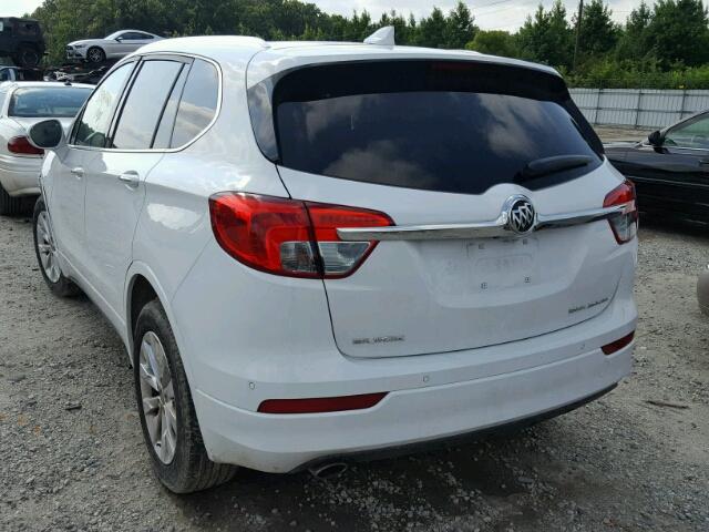 LRBFXBSA0HD070169 - 2017 BUICK ENVISION E WHITE photo 3