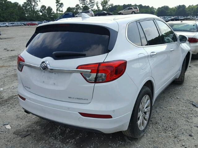 LRBFXBSA0HD070169 - 2017 BUICK ENVISION E WHITE photo 4