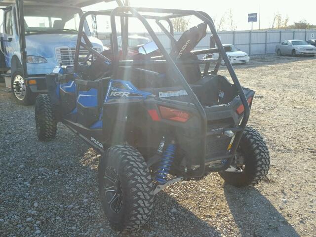 4XAVCE878FB306055 - 2015 POLARIS RZR 4 900 BLUE photo 3