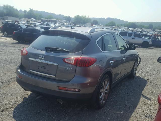 JN1BJ0HP1DM430533 - 2013 INFINITI EX37 BASE CHARCOAL photo 4