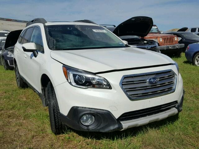 4S4BSANC3H3222274 - 2017 SUBARU OUTBACK WHITE photo 1