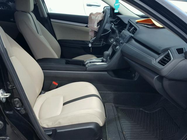 19XFC2F56GE042674 - 2016 HONDA CIVIC LX BLACK photo 5