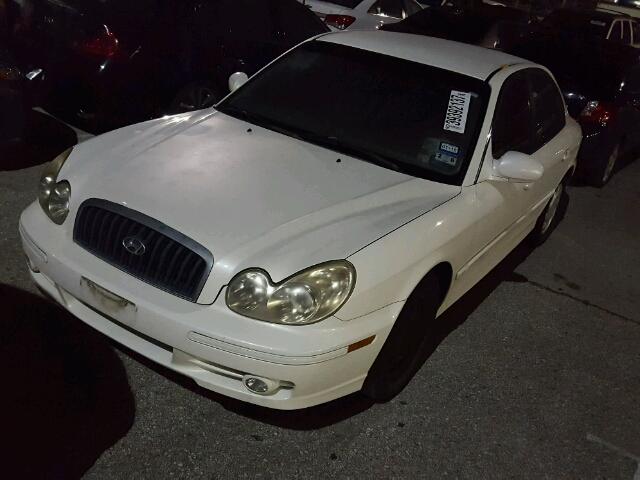 KMHWF25S45A125269 - 2005 HYUNDAI SONATA GL WHITE photo 2